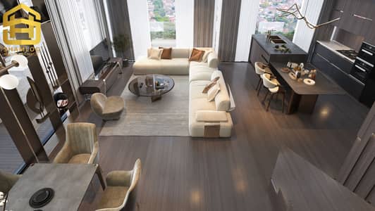 朱美拉环形村(JVC)， 迪拜 3 卧室单位待售 - Sky Livings - 01_View02. jpg