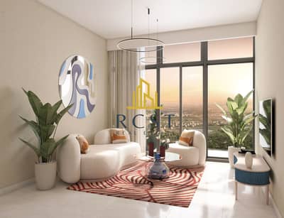 2 Bedroom Flat for Sale in Dubai Sports City, Dubai - Living. jpg