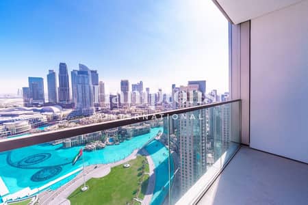 2 Bedroom Flat for Sale in Downtown Dubai, Dubai - Full Burj-Fountain View | High Floor | Vacant