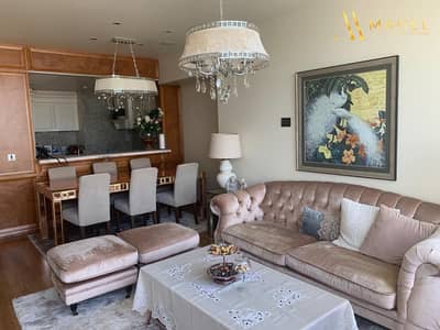 1 Спальня Апартаменты в аренду в Дубай Даунтаун, Дубай - Living Room Looking at the Kichen. jpg