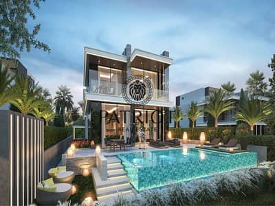 فیلا 7 غرف نوم للبيع في داماك لاجونز، دبي - VD1 Rear. jpg