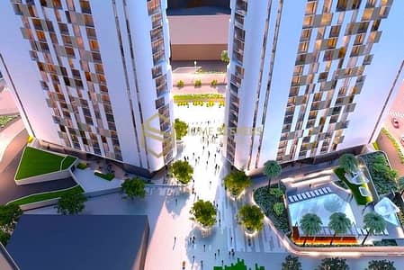 1 Bedroom Apartment for Rent in Al Reem Island, Abu Dhabi - 2016-08-29-14-48-03_meerashams-complex_rendering-base-fromabove_(c)aldar. jpg