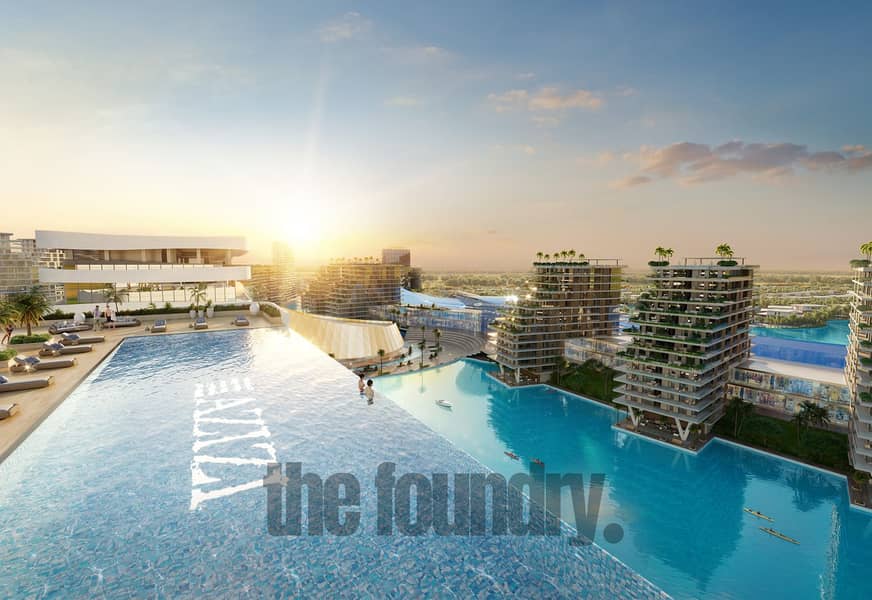 26 Dubai South_Azizi Venice_A 003_Infinity Pool View_01. jpg