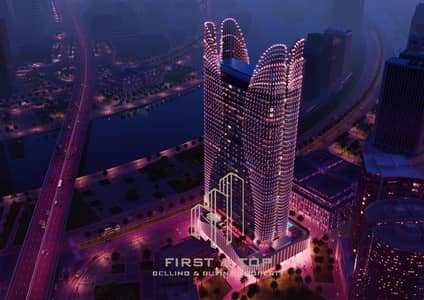 商业湾， 迪拜 1 卧室单位待售 - Skyhall view08b-05. jpg