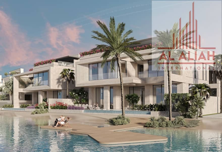 4 Villa 1A - Lagoon Perspective Shot. jpg