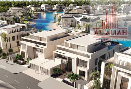 6 Bedroom Villa for Sale in Dubai South, Dubai - Villa 1A - Aerial Shot. jpg