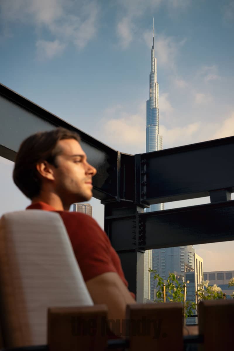 63 Model Burj View Close Up - Fine Art By Ahmad Alnaji. jpg