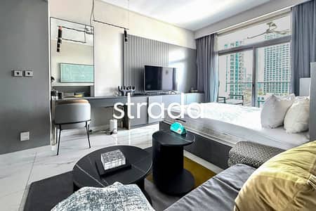 Studio for Rent in Business Bay, Dubai - Furnished | Prime location | Downtown view