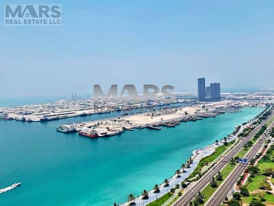 فلیٹ 2 غرفة نوم للايجار في منطقة الكورنيش، أبوظبي - Amazing Sea View Apartment located in Corniche