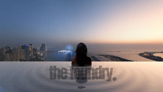 1 Спальня Апартамент Продажа в Дубай Харбор, Дубай - 240626-Rooftop-pool-02. jpg