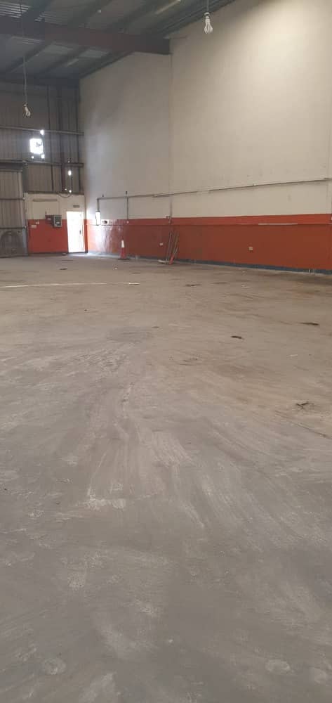 Al qusais industrial  2300 SqFt warehouse insulated with Office  toilet pantr