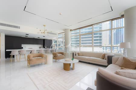 3 Bedroom Flat for Rent in Dubai Marina, Dubai - Beautiful Home | Fully furnished | Full Marina Views