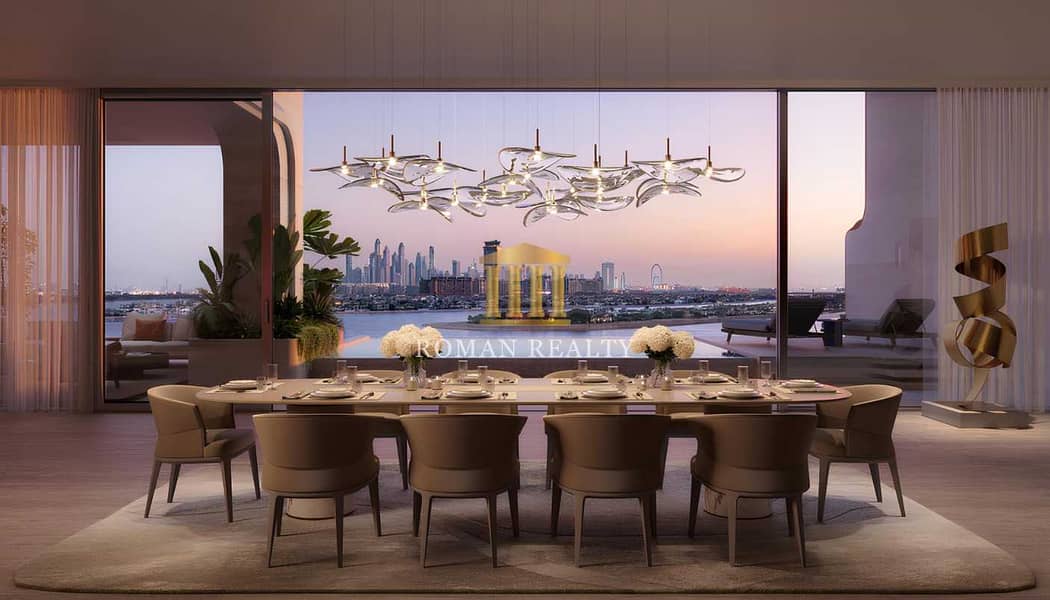 Квартира в Палм Джумейра，Кресент，The Alba Residences by Omniyat, 2 cпальни, 18225000 AED - 12000192