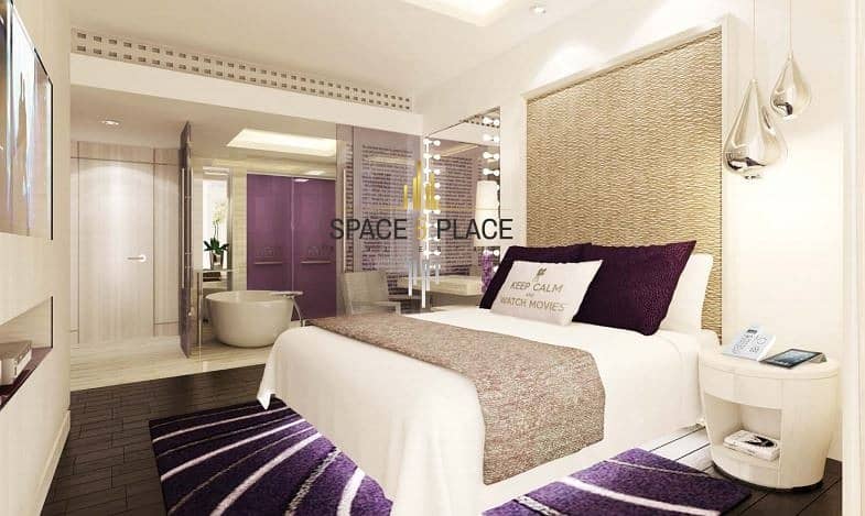 For Rent: 2BR + Maid's Luxury Hotel Apartment | 150K / 6 CHQS | Burj Khalifa and Creek View