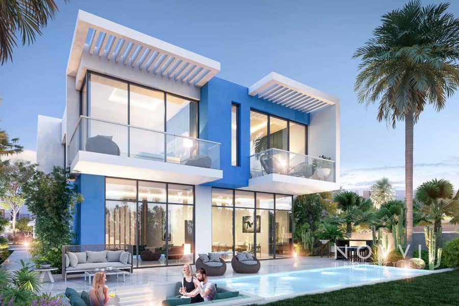 Таунхаус в Дамак Лагунс,Санторини, 4 cпальни, 2700000 AED - 12000813 Таунхаус в Дамак Лагунс,Санторини, 4 cпальни, 2700000 AED - 12000813