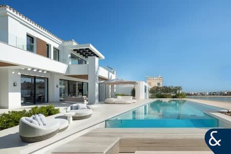 5 Bedroom Villa for Rent in Palm Jumeirah, Dubai - Exclusive | Bills Included | Custom Villa