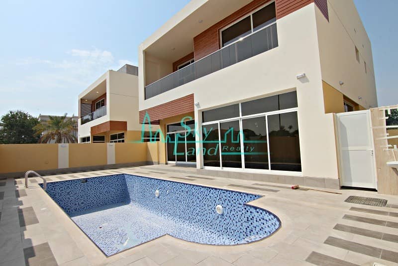 BRAND NEW 5 BED+M VILLA WITH PRIVATE POOL IN JUMEIRAH 2