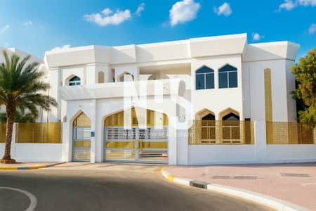 10 Bedroom Villa for Rent in Al Bateen, Abu Dhabi - Grand 12-Bedroom Stand-Alone Villa | Al Bateen, Abu Dhabi