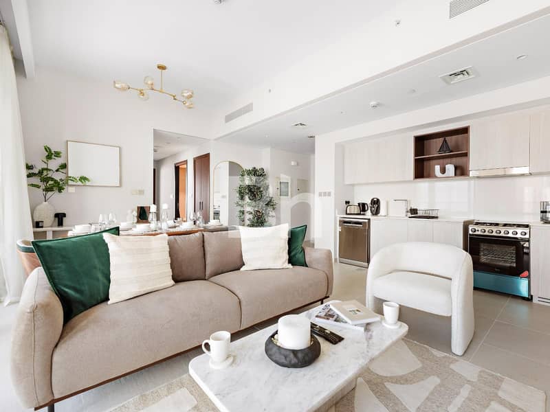 位于迪拜溪港，溪滩维达公寓 2 卧室的公寓 185000 AED - 12005520