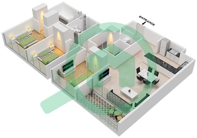 Unit 8,7 Floor 7-29,31-52,54-66