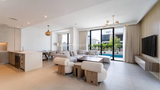 3 Bedroom Villa for Rent in Dubai Hills Estate, Dubai - Upgraded | Fully Furnished | Private Pool