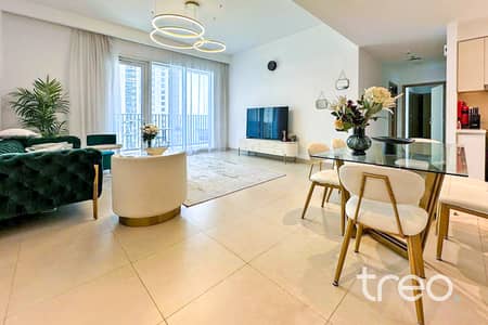 2 Bedroom Flat for Rent in Dubai Creek Harbour, Dubai - Furnished | Water View | Vacant Now