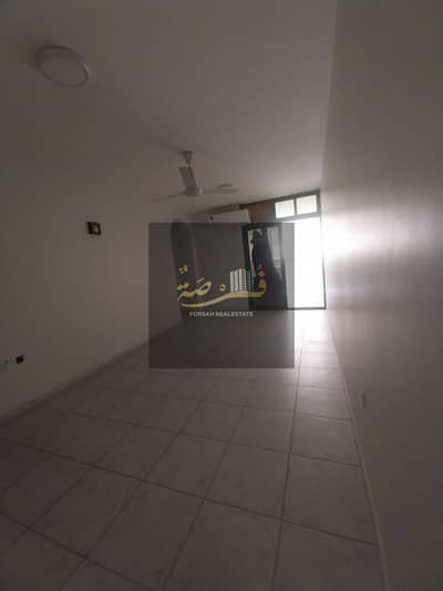Available for annual rent in Rashidiya, 1 bedroom, 2 bathrooms, and a balcony