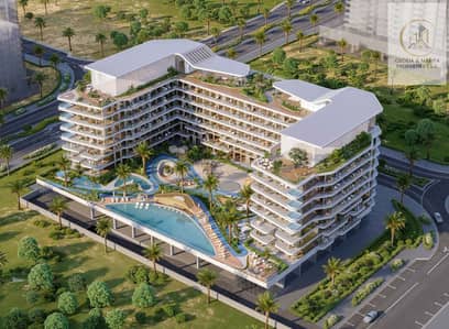 迪拜影城， 迪拜 1 卧室公寓待售 - Exterior-11-crop. jpg