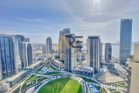 2 Bedroom Flat for Rent in Dubai Creek Harbour, Dubai - Park View | High Floor | Unfurnished