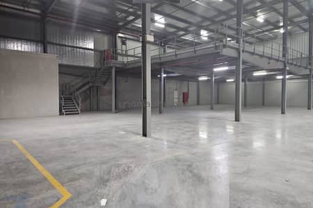 Warehouse for Rent in Dubai Investment Park (DIP), Dubai - G+M Warehouse | Ideal for Storage and Commercial Use