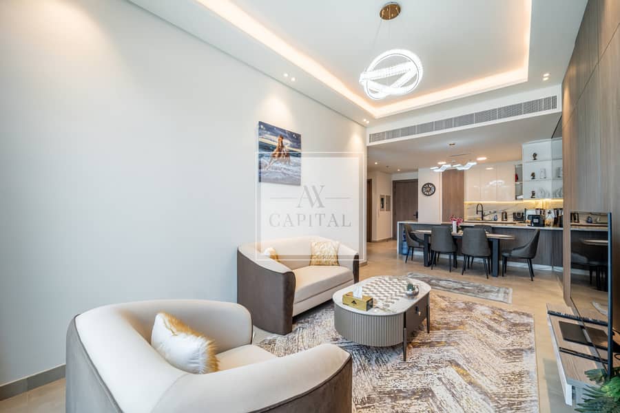 位于朱美拉三角小镇(JVT)，JVT第1区，埃沃公寓 1 卧室的公寓 165000 AED - 11965793