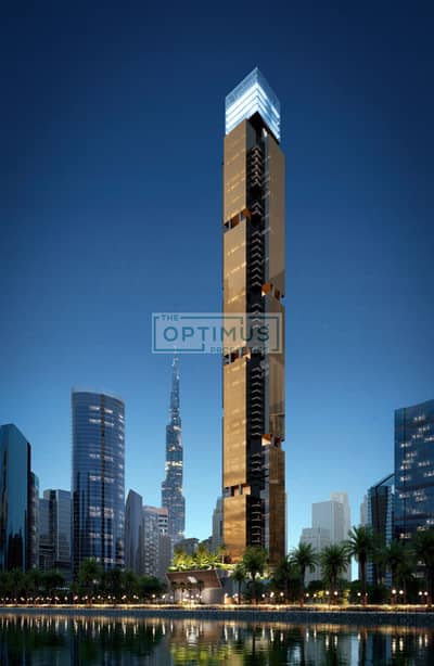 商业湾， 迪拜 2 卧室单位待售 - 241015_RARE WA TOWER_Ext-STREET BACK_Final 04 (1). jpeg