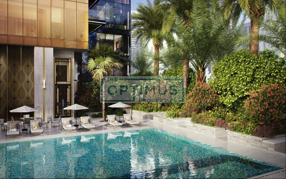 12 RARE WA TOWER_Ext-Pool shot with sitting area_8K. jpg