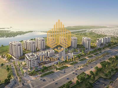 شقة 2 غرفة نوم للبيع في جزيرة ياس، أبوظبي - ALDAR_Ansam2_CGI03_Aerial_04. jpg
