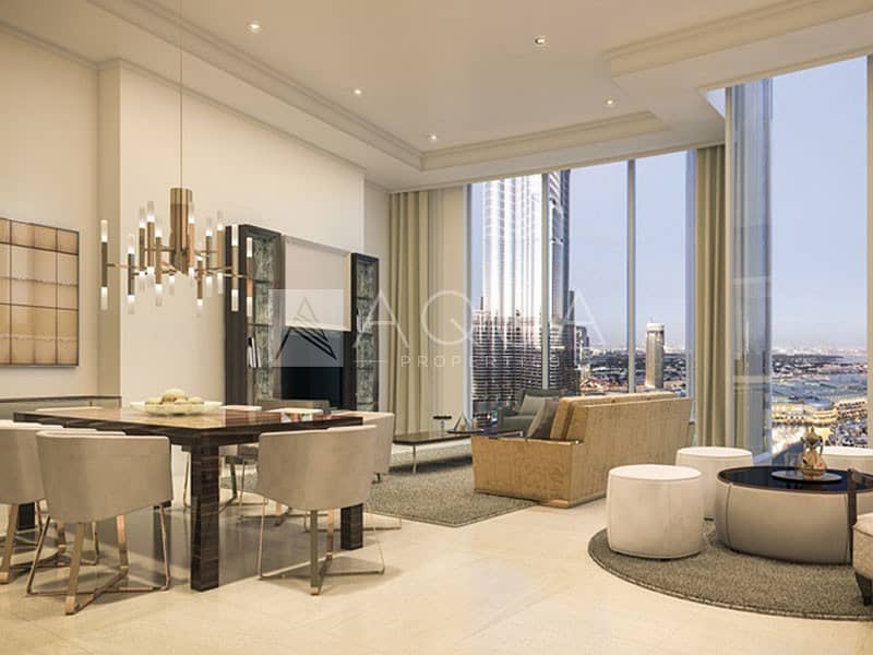 Outstanding Layout with Burj and Fountain views