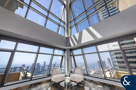 4 Bedroom Flat for Sale in Dubai Marina, Dubai - Duplex Penthouse | Panoramic Sea & Views
