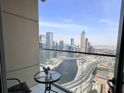 2 Bedroom Apartment for Rent in Business Bay, Dubai - Fully Furnished | Canal View | Ready to Move-in