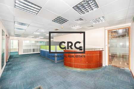 Office for Rent in Sheikh Zayed Road, Dubai - Fitted and Partitioned | Sea View | Near Metro