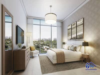 迪拜山庄， 迪拜 2 卧室公寓待售 - MBR-BEDROOM-REV-12-scaled. jpg