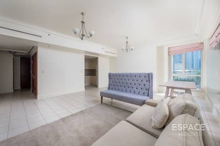 2 Bedroom Flat for Rent in Dubai Marina, Dubai - Chiller Free | Study | Low floor | 2 BR