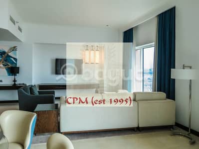 1 Bedroom Apartment for Rent in The Marina, Abu Dhabi - Fairmount Residences  1  Bedroom For Rent or Sale AED 180,000/- p. a.