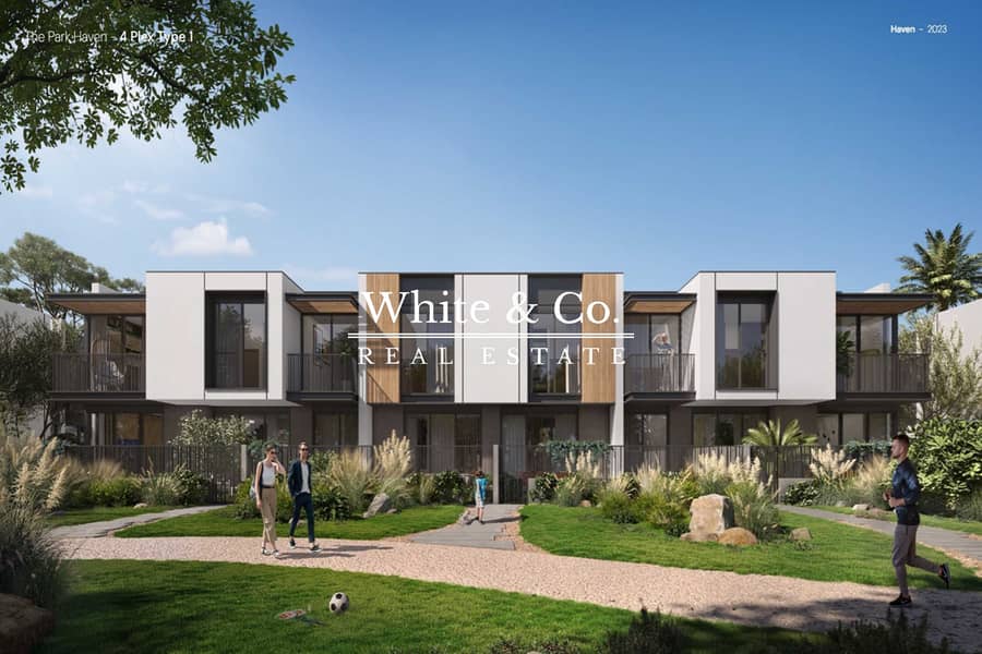 Premium Row | Serene | Backing The Villa