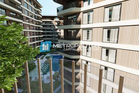 2 Bedroom Apartment for Sale in Yas Island, Abu Dhabi - Pool View | Corner 2 BR w/ Laundry | Huge Balcony