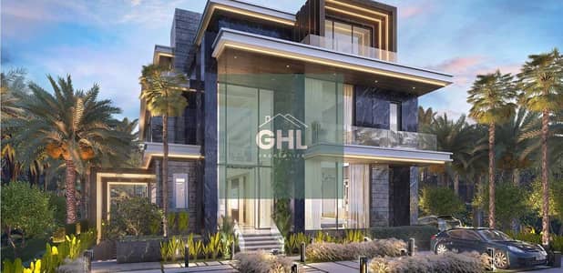 6 Cпальни Вилла Продажа в Дамак Лагунс, Дубай - Вилла в Дамак Лагунс，Венеция, 6 спален, 5850000 AED - 12018812