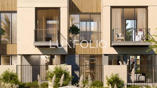 3 Bedroom Townhouse for Sale in The Valley by Emaar, Dubai - Single Row | Best Location | Park Views