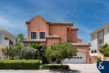 4 Bedroom Villa for Sale in Jumeirah Golf Estates, Dubai - Immaculate Detached Villa with Golf Course and Sunset View