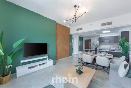 2 Bedroom Apartment for Rent in Jumeirah Village Triangle (JVT), Dubai - Upgraded | Amazing View | Fully Furnished