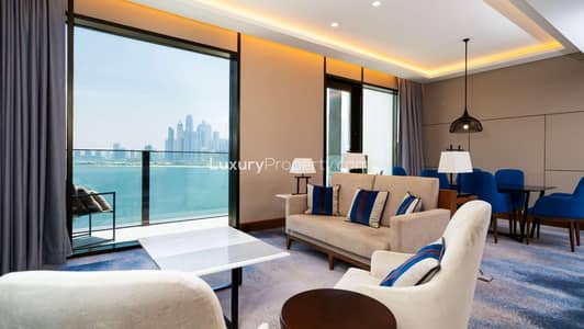 3 Bedroom Apartment for Rent in Bluewaters Island, Dubai - Exclusive | Waterfront Living | Sea View