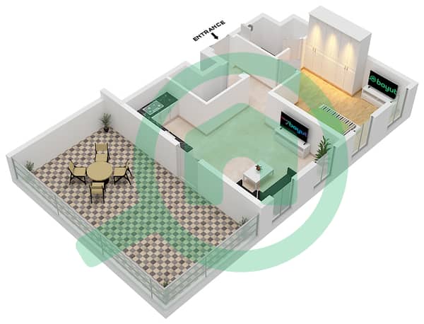 Type A Unit T23 Floor 9