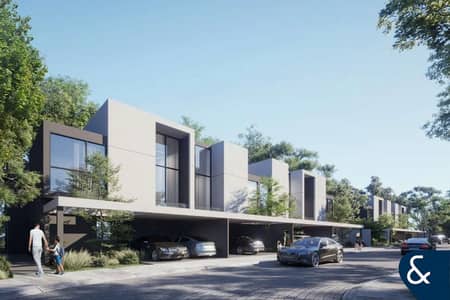 4 Bedroom Townhouse for Sale in Jumeirah Golf Estates, Dubai - Corner Unit | Park Backing | Brand New